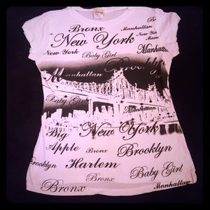 Large new york tshirt